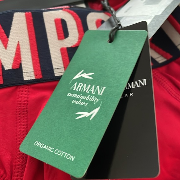 EMPORIO ARMANI Red Briefs, NWT - Picture 4 of 8